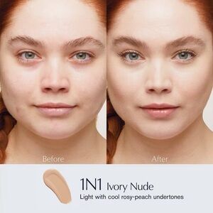 Estée Lauder 1N1 Ivory Nude Double Wear
Sheer Long-Wear Foundation SPF 19